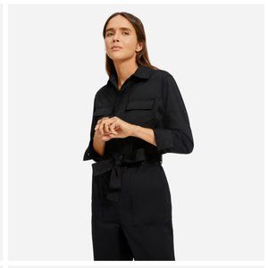 Everlane Black Utility Jumpsuit size 4
